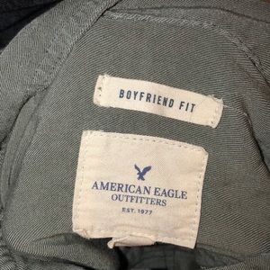 American eagle button up boyfriend fit longsleeve